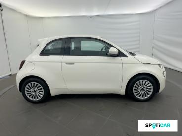 SPOTICAR Fiat 500 E 95ch Action Occasion - Citadine Electrique Blanc - La Ravoire - 1204139137_4