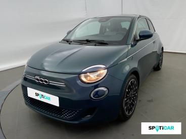 SPOTICAR Fiat 500 Icone Plus 23.8 Occasion - Citadine Electrique Ocean Green - La Ravoire - 1204139141_1
