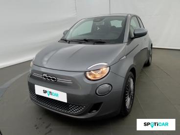 SPOTICAR Fiat 500 E 95ch Icone Occasion - Citadine Electrique Blanc - La Ravoire - 1204139145_1