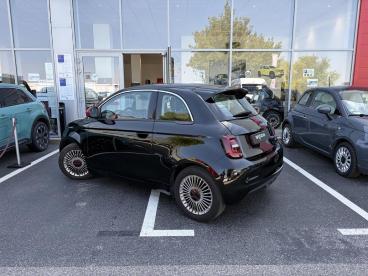 SPOTICAR Fiat 500 E 118ch (red) My23 Occasion - Citadine Electrique Onyx Black Pastel - Chambourcy - 1204141358_2