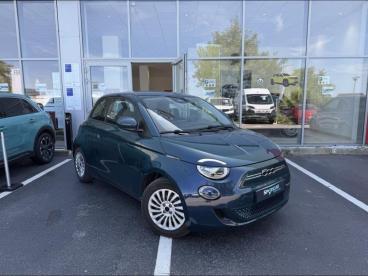 SPOTICAR Fiat 500 E 118ch Pack Confort My23 Occasion - Citadine Electrique Ocean Green Métal - Chambourcy - 1204141360_1