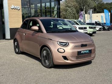 SPOTICAR Fiat 500 E 118 Ch Nouvelle 500 Occasion - Citadine Electrique Rouge - Gap - 1204143463_3