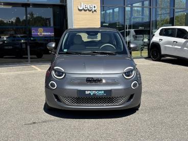 SPOTICAR Fiat 500 E 118 Ch La Prima By Bocelli Occasion - Citadine Electrique Gris - Gap - 1204143464_2
