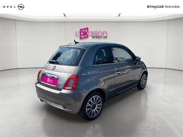 SPOTICAR Fiat 500 1.0 70 Ch Hybride Bsg S/s Star Occasion - Citadine Hybride Gris - Fontaine - 1204143583_5