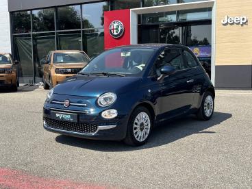 SPOTICAR Fiat 500 1.0 70 Ch Hybride Bsg S/s Dolcevita Occasion - Citadine Essence Bleu - Gap - 1204148447_1