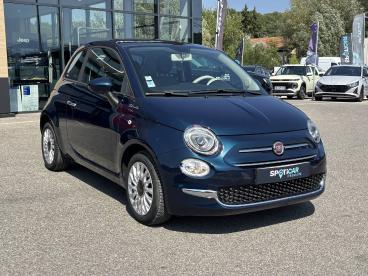 SPOTICAR Fiat 500 1.0 70 Ch Hybride Bsg S/s Dolcevita Occasion - Citadine Essence Bleu - Gap - 1204148447_3