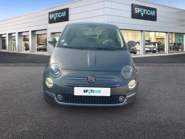 SPOTICAR Fiat 500 1.2 8v 69ch Lounge Occasion - Citadine Essence Coloris Métal Groove Metal Grey - Le Pontet - 1204148898_2