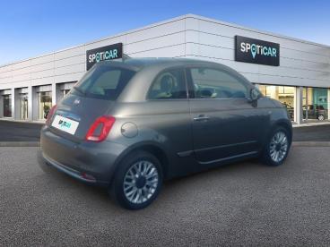 SPOTICAR Fiat 500 1.2 8v 69ch Lounge Occasion - Citadine Essence Coloris Métal Groove Metal Grey - Le Pontet - 1204148898_5