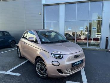 SPOTICAR Fiat 500 E 118ch Pack Confort & Style My23 Occasion - Citadine Electrique Rose Gold Métal - Chambourcy - 1204153388_1