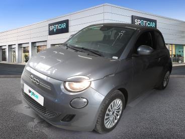 SPOTICAR Fiat 500 E 118 Ch Nouvelle 500 Occasion - Citadine Electrique Gris - Villeneuve d'ascq - 1204157735_1