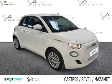 SPOTICAR Fiat 500 E 95 Ch Action Occasion - Citadine Electrique Blanc - Castres - 1204190756_3