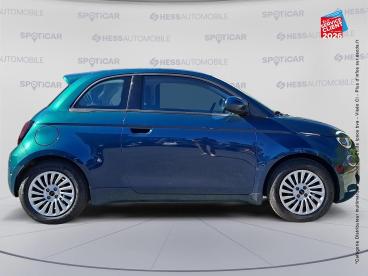 SPOTICAR Fiat 500 E 118ch My23 Occasion - Citadine Electrique Ocean Green Métal - Franois - 1204192227_4