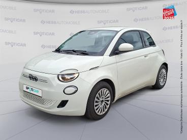 SPOTICAR Fiat 500 E 95ch Action Occasion - Citadine Electrique Blanc - Franois - 1204192228_1