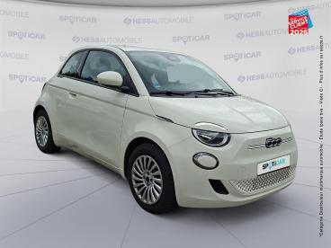 SPOTICAR Fiat 500 E 95ch Action Occasion - Citadine Electrique Blanc - Franois - 1204192228_3