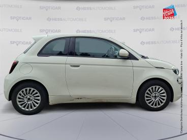 SPOTICAR Fiat 500 E 95ch Action Occasion - Citadine Electrique Blanc - Franois - 1204192228_4