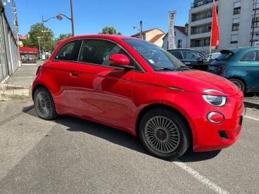 SPOTICAR Fiat 500 E 95ch (red) Occasion - Citadine Electrique Red By (red) Pastel - Corbeil Essonnes - 1204192415_1