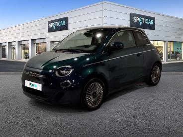SPOTICAR Fiat 500 E 118 Ch Nouvelle 500 Occasion - Citadine Electrique Bleu - Lomme - 1204193998_1