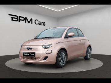 SPOTICAR Fiat 500 E 95ch My23 Occasion - Citadine Electrique Rose Gold Métal - Laval - 1204194319_1