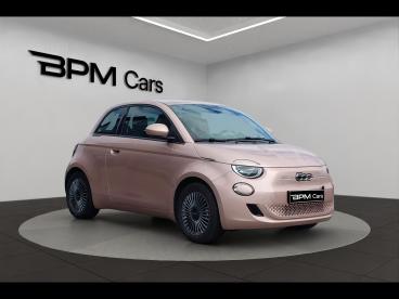 SPOTICAR Fiat 500 E 95ch My23 Occasion - Citadine Electrique Rose Gold Métal - Laval - 1204194319_3