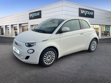 SPOTICAR Fiat 500 E 118ch My23 Occasion - Citadine Electrique Blanc - Compiegne - 1204196426_1