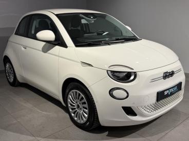 SPOTICAR Fiat 500 E 118ch Pack Confort My23 Occasion - Citadine Electrique Blanc - Corbeil Essonnes - 1204197786_1