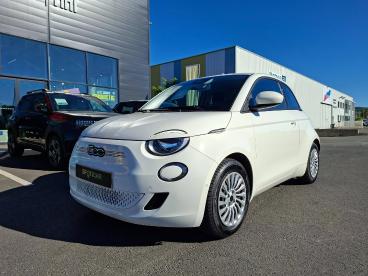 SPOTICAR Fiat 500 E 95ch Pack Confort My23 Occasion - Citadine Electrique Ice White - Trelissac - 1204215871_1