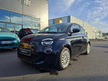 SPOTICAR Fiat 500 E 118ch Pack Confort My23 Occasion - Citadine Electrique Onyx Black - Trelissac - 1204217476_1
