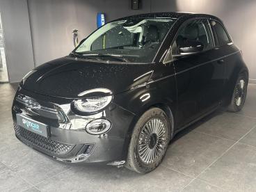 SPOTICAR Fiat 500 E 118ch Pack Confort & Style & Tech My23 Occasion - Citadine Electrique Onyx Black Pastel - Levallois Perret - 1204221241_1