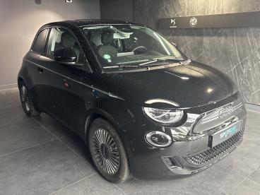 SPOTICAR Fiat 500 E 118ch Pack Confort & Style & Tech My23 Occasion - Citadine Electrique Onyx Black Pastel - Levallois Perret - 1204221241_3