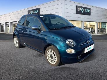 SPOTICAR Fiat 500 C 1.0 70 Ch Hybride Bsg S/s Occasion - Citadine Essence Bleu - Alencon - 1204235311_3