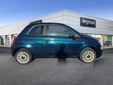 SPOTICAR Fiat 500 C 1.0 70 Ch Hybride Bsg S/s Occasion - Citadine Essence Bleu - Alencon - 1204235311_4