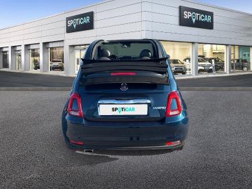 SPOTICAR Fiat 500 C 1.0 70 Ch Hybride Bsg S/s Occasion - Citadine Essence Bleu - Alencon - 1204235311_5