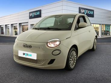 SPOTICAR Fiat 500 E 118 Ch Nouvelle 500 Occasion - Citadine Electrique Blanc - Villeneuve d'ascq - 1204238811_1