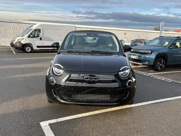SPOTICAR Fiat 500 E 500c E 118 Ch Nouvelle 500 Occasion - Citadine Electrique Onyx Black - Saint-etienne - 1203206949_2