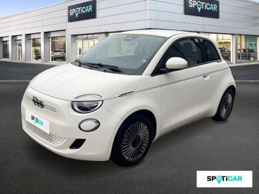 SPOTICAR Fiat 500 E 500 3+1 E 95 Ch Icone Occasion - Citadine Electrique Blanc Antidote - Thionville - 1203670685_1