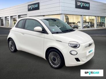 SPOTICAR Fiat 500 E 500 3+1 E 95 Ch Icone Occasion - Citadine Electrique Blanc Antidote - Thionville - 1203670685_3