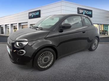 SPOTICAR Fiat 500 E Berline Icone Occasion - Citadine Electrique Noir - Carcassonne - 1203911563_1