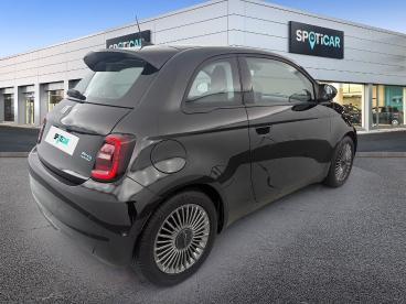SPOTICAR Fiat 500 E Berline Icone Occasion - Citadine Electrique Noir - Carcassonne - 1203911563_2