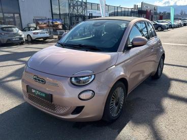 SPOTICAR Fiat 500 E 500c E 95 Ch Icone Occasion - Citadine Electrique Rose - Saint-etienne - 1203962920_1