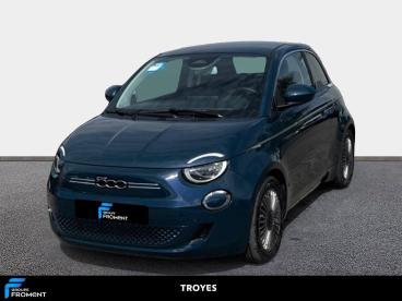 SPOTICAR Fiat 500 E 500 3+1 E 118 Ch Nouvelle 500 Occasion - Citadine Electrique Ocean Green - La Chapelle Saint-luc Cedex - 1204131623_1