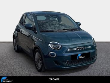 SPOTICAR Fiat 500 E 500 3+1 E 118 Ch Nouvelle 500 Occasion - Citadine Electrique Ocean Green - La Chapelle Saint-luc Cedex - 1204131623_3