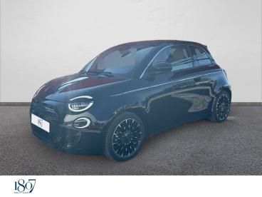 SPOTICAR Fiat 500 E 42kwh La Prima Occasion - Citadine Electrique Noir - Pertuis - 1204187066_1