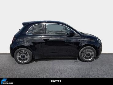 SPOTICAR Fiat 500 Electric 500 E 118 Ch Nouvelle 500 Occasion - Citadine Electrique Noir - La Chapelle Saint-luc Cedex - 1204131615_4