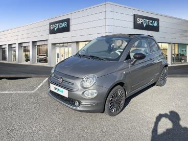 SPOTICAR Fiat 500 500c 0.9 8v Twinair 85ch S&s Club Occasion - Citadine Essence Electroclash Grey Métal - Saint Doulchard - 1203255130_1