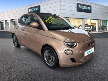 SPOTICAR Fiat 500 500c E 95ch Pack Confort My23 Occasion - Citadine Electrique Rose Gold Métal - Dizy - 1203462385_3