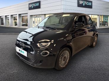 SPOTICAR Fiat 500 500c E 95ch Pack Confort ** Prime Coup De Pouce Deduit Occasion - Citadine Electrique Onyx Black Pastel - Ludres - 1203514511_1