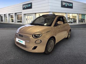 SPOTICAR Fiat 500 500c E 95ch Pack Confort ** Prime Coup De Pouce Deduit Occasion - Citadine Electrique Rose Gold Métal - Ludres - 1203514554_1