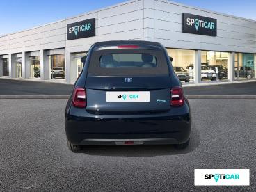 SPOTICAR Fiat 500 500c E 118ch  Prime Cee Deduite Occasion - Citadine Electrique Onyx Black Pastel - Chambray Les Tours - 1203565136_5
