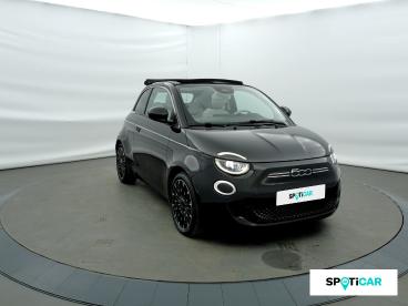 SPOTICAR Fiat 500 500c E 118ch La Prima My23 Occasion - Citadine Electrique Onyx Black Pastel - La Ravoire - 1203594490_3