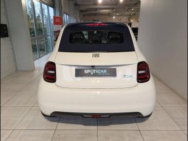 SPOTICAR Fiat 500 500c E 118ch Icone Occasion - Citadine Electrique Blanc - Charmeil - 1203631580_5